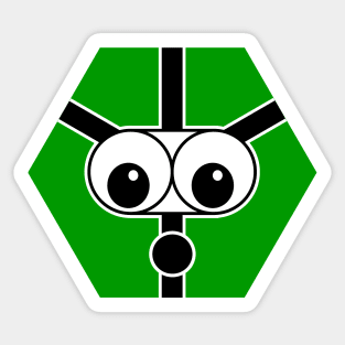 Hexy (18xx.games mascot) Sticker